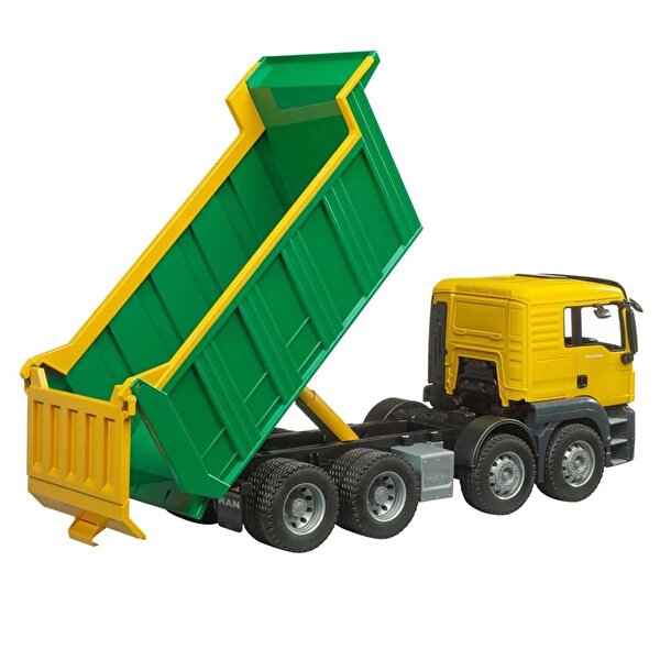 Bruder Man Tgs Damperli Kamyon (Sarı-Yeşil) BR03766