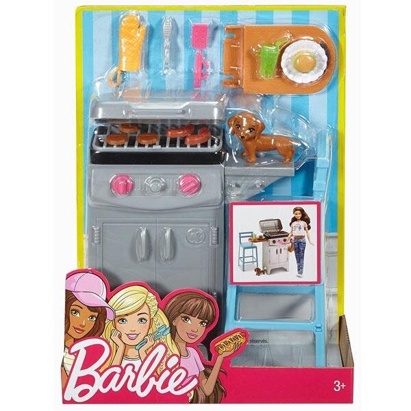 Barbie Açık Hava Dekorasyon Oyun Setleri