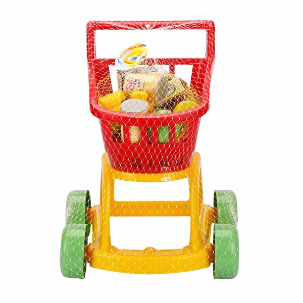 Market Alışveriş Arabası Kırmızı