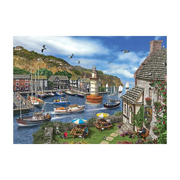 Ks Puzzle 2000 Parça The Village Harbour