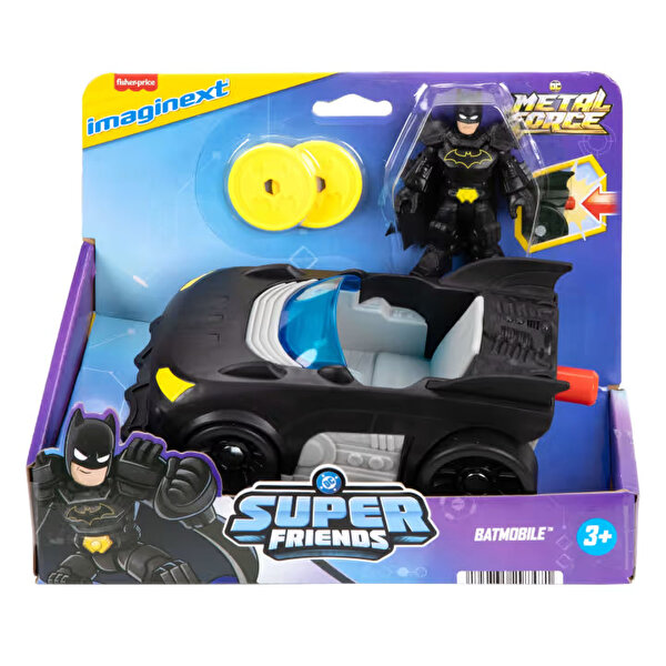 Fisher Price Imaginext DC Super Arkadaşlar ve Figür Batmobile JFJ68