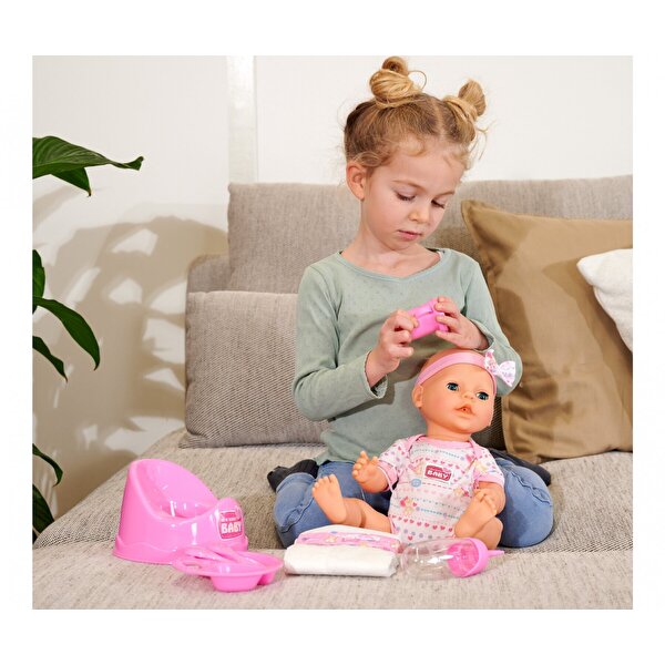 New Born Baby Aksesuarlı Bebek