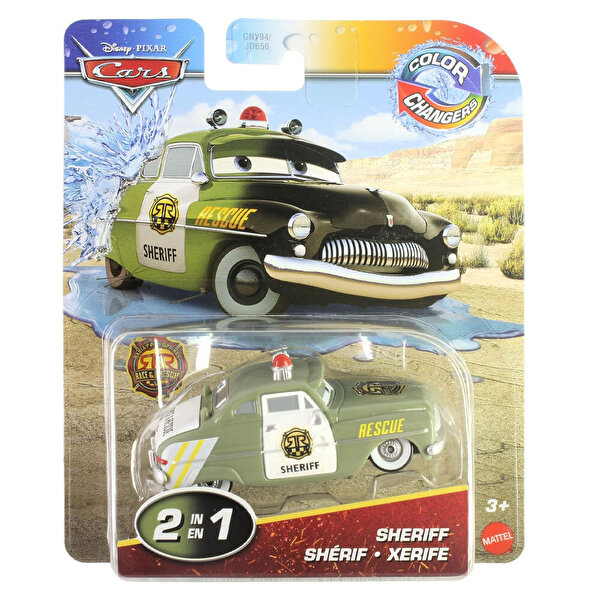 Cars Renk Değiştiren Araçlar Sheriff JBM66