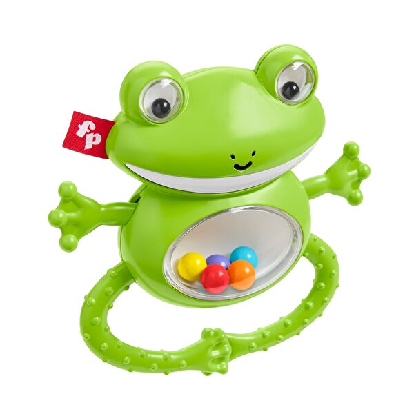 Fisher Price Sevimli Dostlar Dişlik ve Çıngıraklar Kurbağa (GGF03)