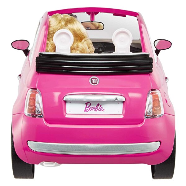 Barbie Bebek ve Fiat 500 Araç GXR57