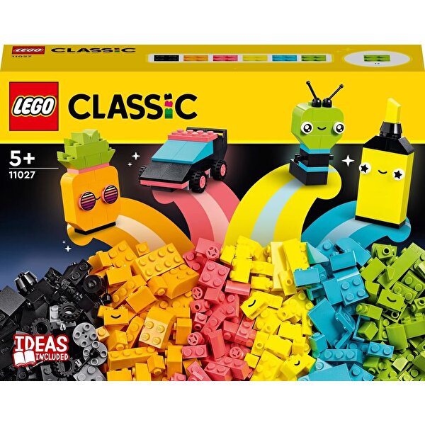 LEGO Classic Yaratıcı Neon Eğlence 11027