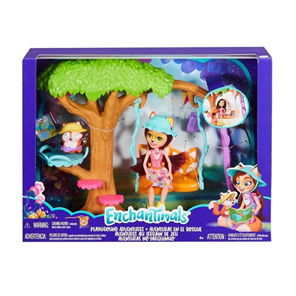 Enchantimals Oda ve Bebek Oyun Setleri Flick Tilkicik ve Tilki Felicity FRH45