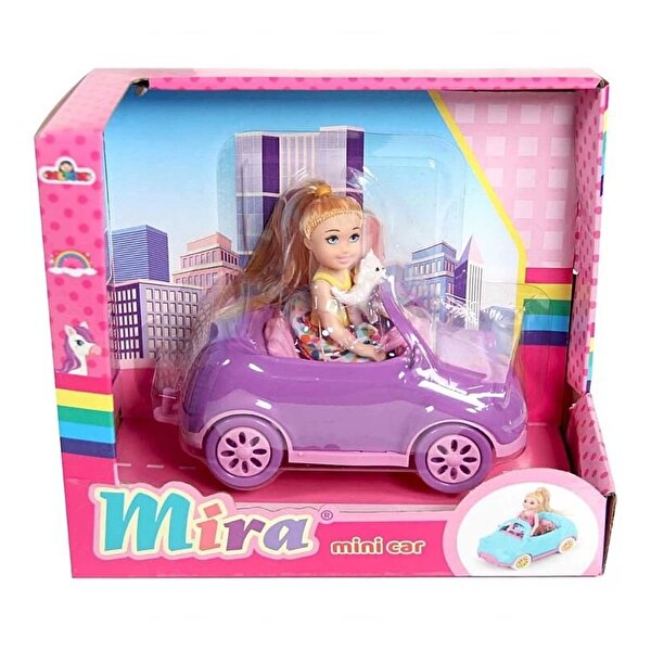 Mi̇ra Bebekli̇ Mini Car Mor