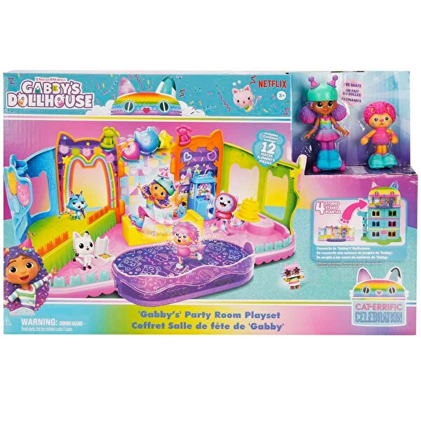 Gabby’s Dollhouse Party Room Set