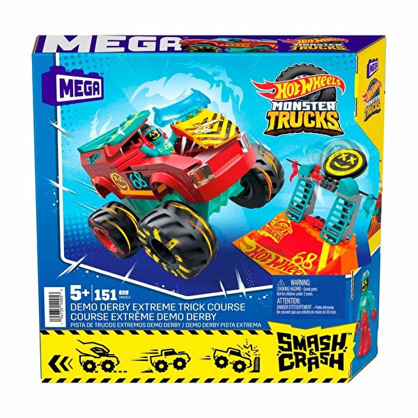 Mega Hot Wheels Smash N Crash Demo Derby Extreme Çarpışma Seti HNG53