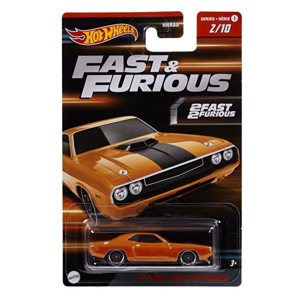 Hot Wheels Fast & Furious Arabalar '70 Dodge Hemi Challenger HNR92
