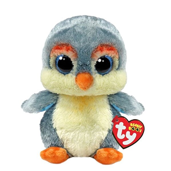 TY Beanie Boos Fisher Gri Penguen 15 Cm