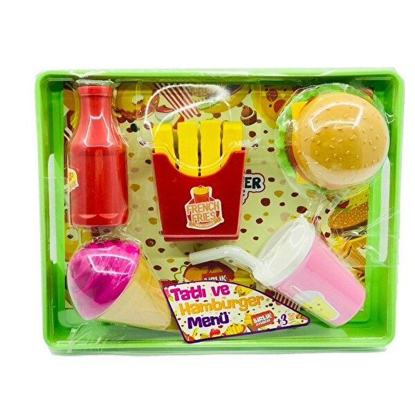 Mr. Chef Hamburger ve Tatlı Tepsisi