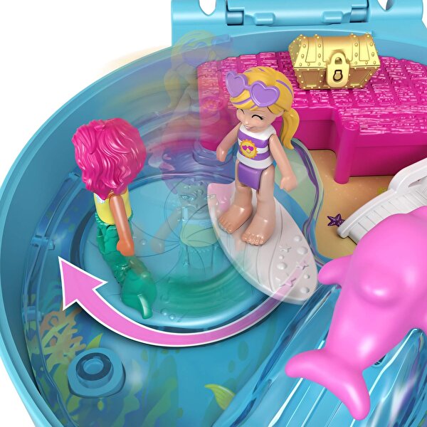 Polly Pocket ve Maceraları Oyun Setleri Dolphin Beach GTN20