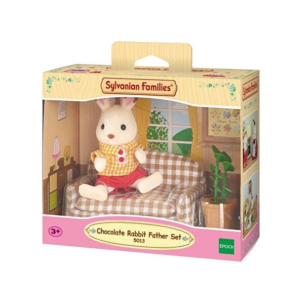 Sylvanian Families Çikolata Kulaklı Tavşan Baba Seti