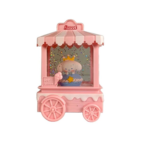 Dondurma Arabalı Kar Küresi