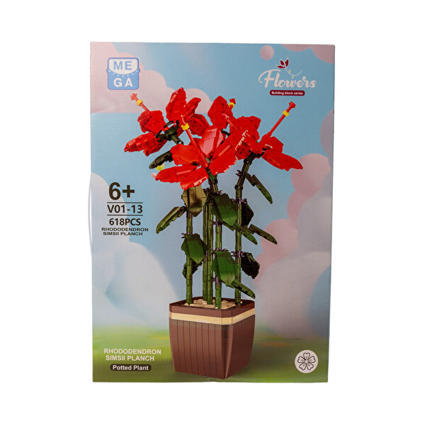 Mega Blok Çiçek Orman Gülü 618 Parça