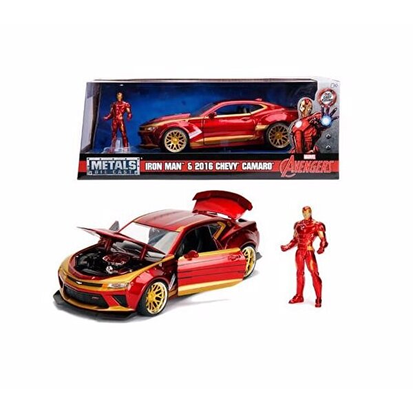 Marvel Iron Man 2016 Chevy Camaro Ss 1:24