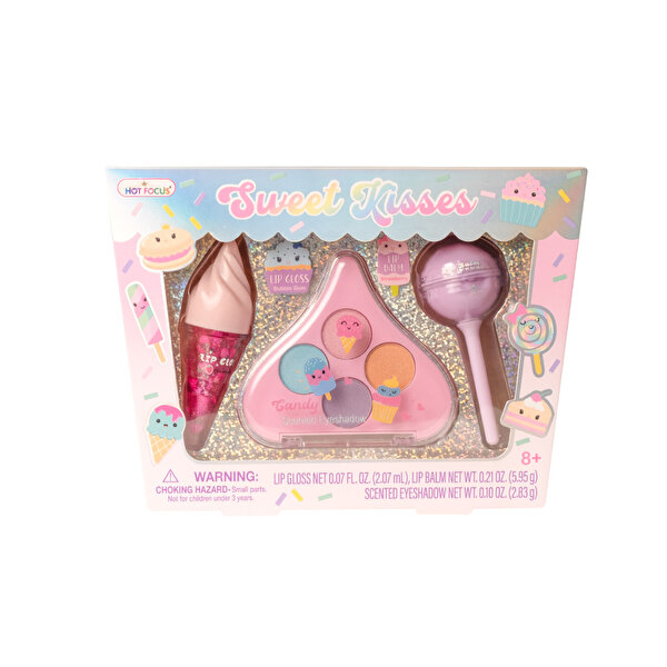 Hot Focus Sweet Kisses Taşınabilir Kozmetik Seti