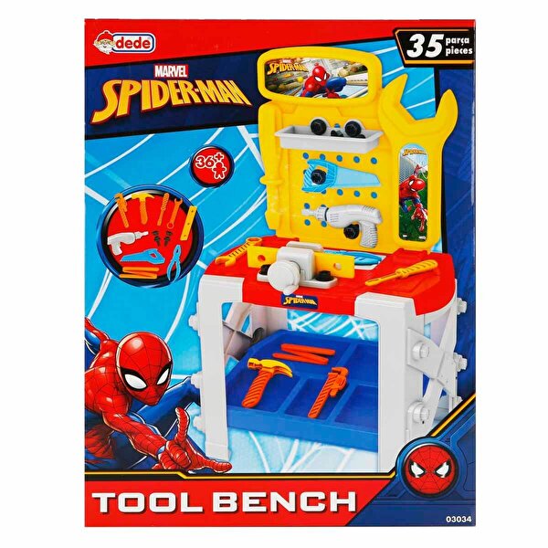 Spiderman Tezgahlı Tamir Seti 35 Parça