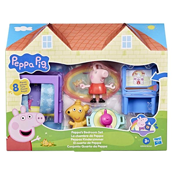 Peppa Pig Oda Aksesuarları Oyun Seti Peppanın Yatak Odası