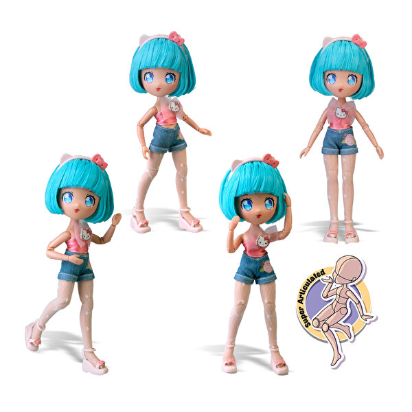 Hello Kitty Manga Bebek ve Scooter