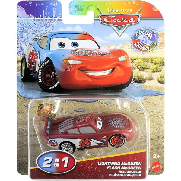 Cars Renk Deği̇şti̇ren Araçlar Lightning Mcqueen JHD86