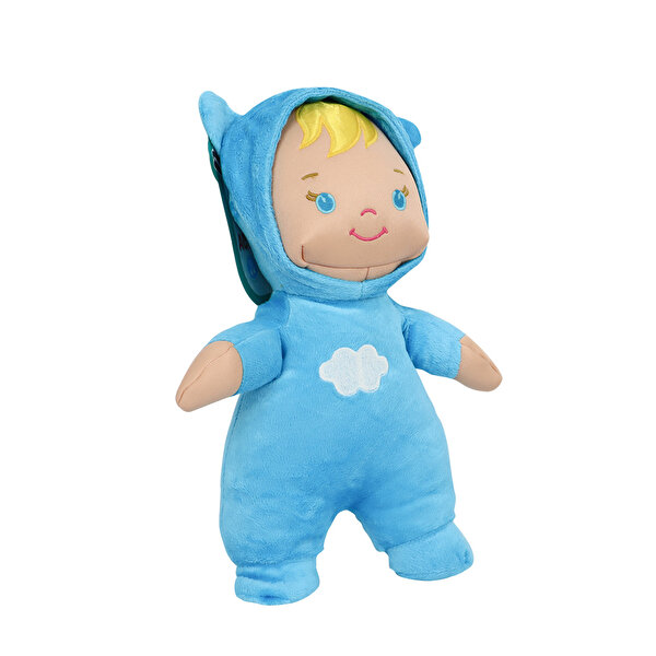 Moliv İlk Soft Bebeğim Bez Bebek Mavi