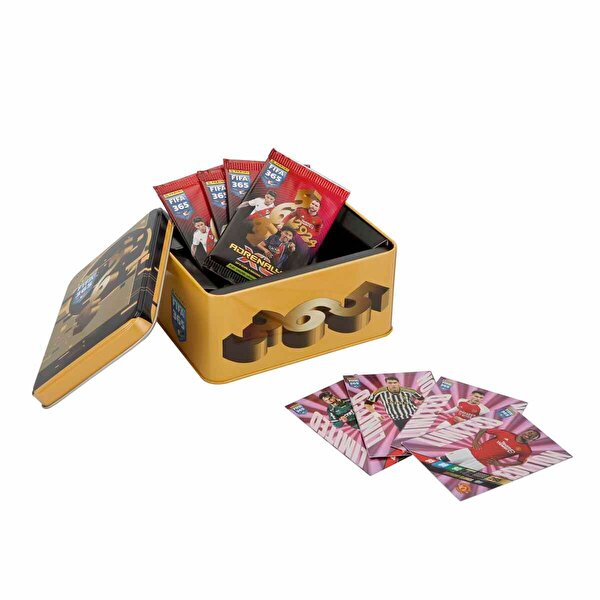 Panini FIFA 365 Adrenalyn XL 2024 Tin Box Futbolcu Kartları