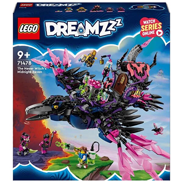 LEGO DREAMZzz Never Cadısı’nın Gece Yarısı Kuzgunu 71478