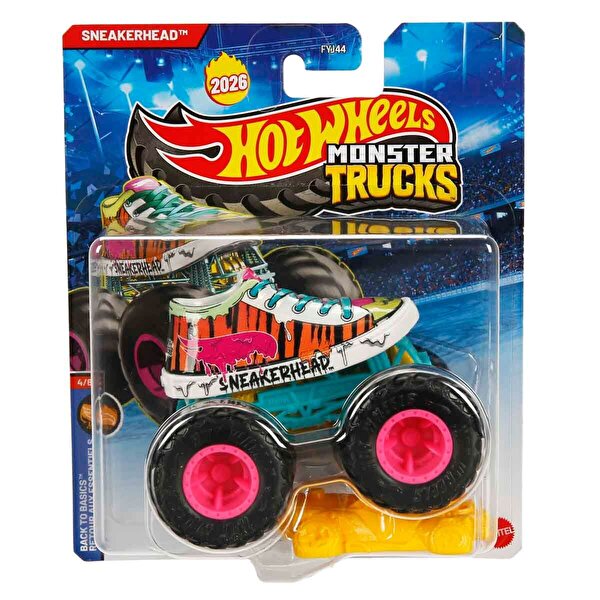 Hot Wheels Monster Trucks 1:64 Arabalar Sneakerhead JHY38