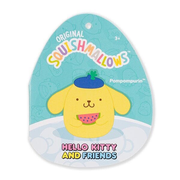 Squishmallows Sanrio Hello Kitty And Friends 9 Cm Peluş Anahtarlık Pompompurin