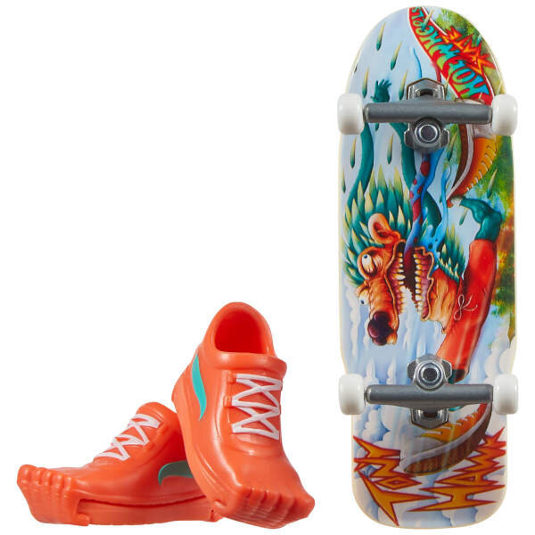 Hot Wheels Skate Parmak Kaykay ve Ayakkabı Spi̇ked Fury JGM01