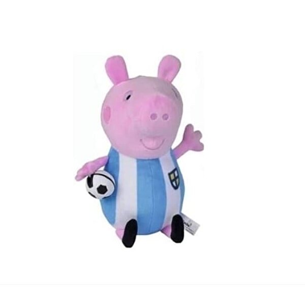Peppa Pig Kostümlü Peluş Futbolcu Peppa