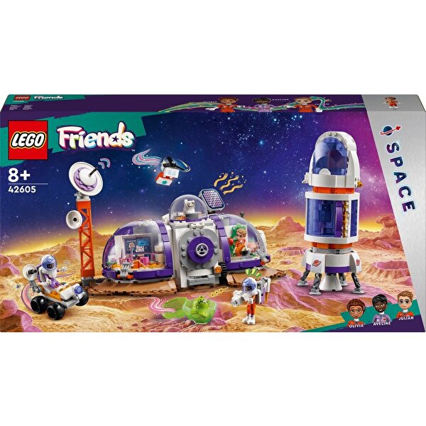 LEGO Friends Mars Uzay Üssü ve Roketi oyuncağıyla 42605