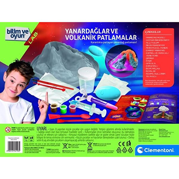 Bilim ve Oyun Yanardağlar ve Volkanik Patlamalar