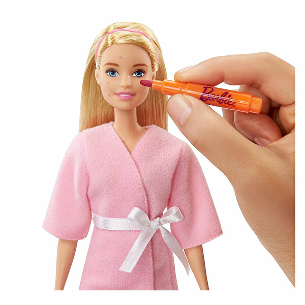 Barbie Yüz Bakımı Yapıyor Oyun Seti GJR84