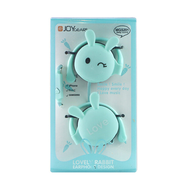 Joygears Tavşan Kulaklık Mavi