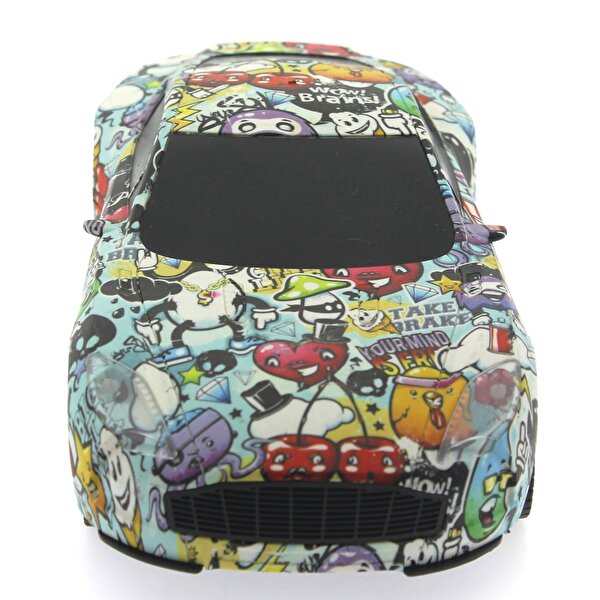 Sürtmeli Sesli ve Işıklı Yarış Arabası JA003