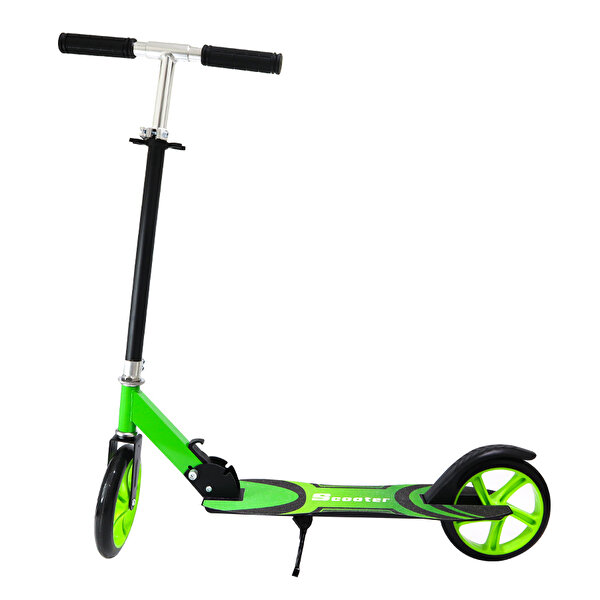 Kutulu Metal Scooter Model 2 Yeşil