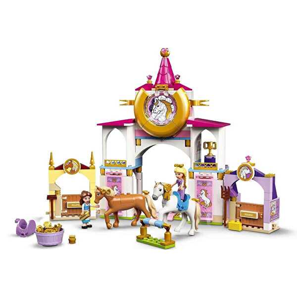 LEGO Disney Belle ve Rapunzel'in Kraliyet Ahırları 43195