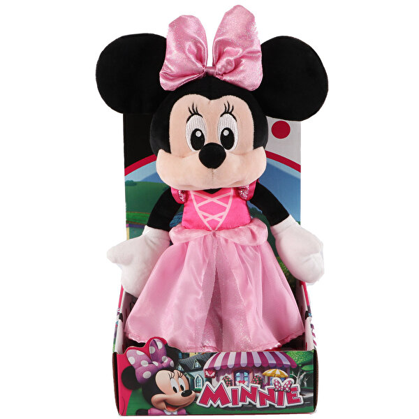 Disney Minnie Prenses Elbiseli Peluş 25 Cm