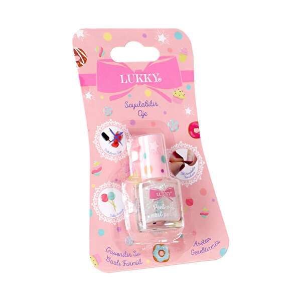 Lukky Su Bazlı Konfeti Parıltılı İnci Oje