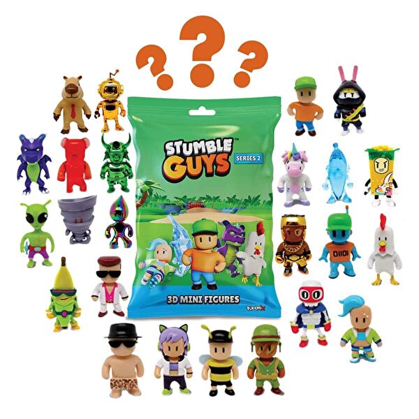 Stumble Guys Mini Figür S2 Sürpriz Paket