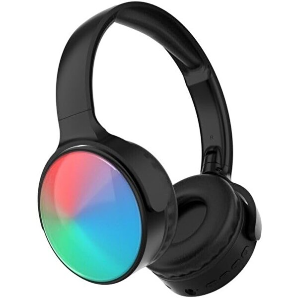 Aura Işıklı Bluetooth Kulaklık Siyah