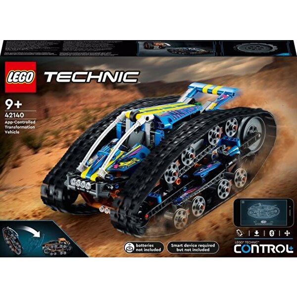 LEGO Technic Uygulama Kumandalı Dönüşüm Aracı 42140