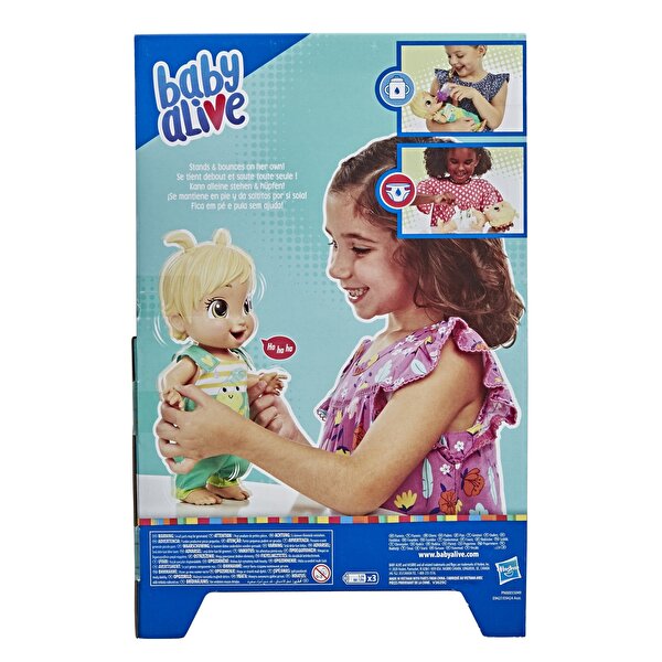 Baby Alive Zıplayan Bebeğim Sarışın E9427