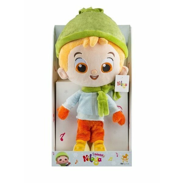 Mete Kışlık Müzikli Peluş Bebek 35 cm.