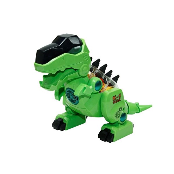 Işıklı, Müzikli ve Hareketli Yeşil Robot Dinozor