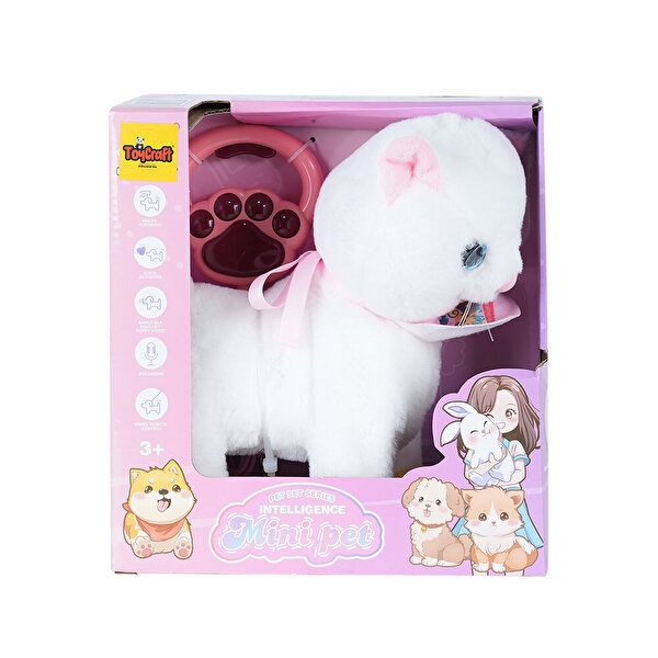 Mini Pet Yürüyen Sesli Peluş Kedi